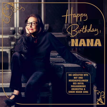 Portada del disco «Happy Birthday, Nana» de Nana Mouskouri.