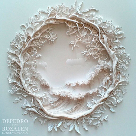 Portada del single «Lo que va pasando» de Depedro con Rozalén.