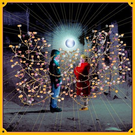 Portada del single «Cuando el circo llega al pueblo» de Fito Páez.