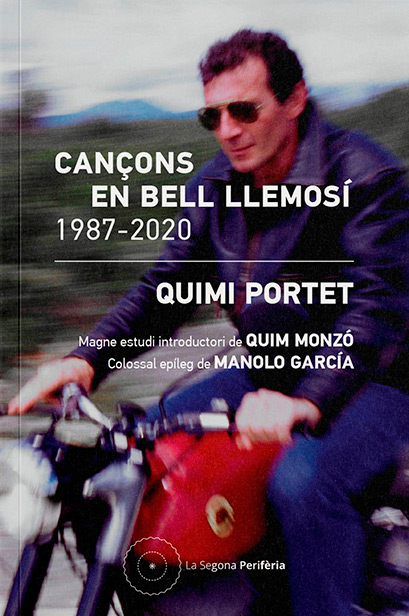 Portada del libro «Cançons en bell llemosí» de Quimi Portet.