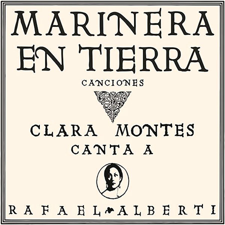 Portada del disco «Marinera en Tierra» de Clara Montes.