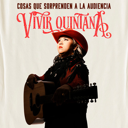 Portada del disco «Cosas que sorprenden a la audiencia» de Vivir Quintana.