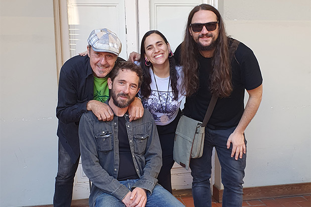Pere Camps, Borja Penalba, Marta Gómez y Nano Stern. © Xavier Pintanel