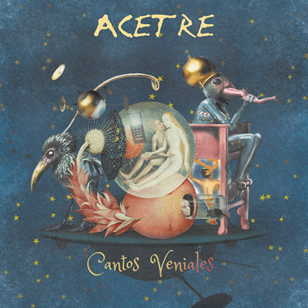 Portada del disco «Cantos Veniales» de Acetre.