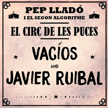 Portada del single «Vacíos» de Pep Lladó con Javier Ruibal.