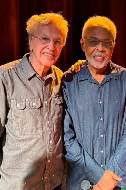 Caetano Veloso y Gilberto Gil.