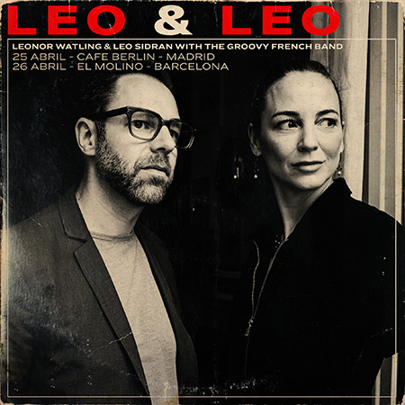 Portada del disco «Leo & Leo» de Leonor Watling y Leo Sidran.