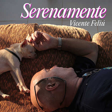 Portada del disco «Serenamente» de Vicente Feliú.