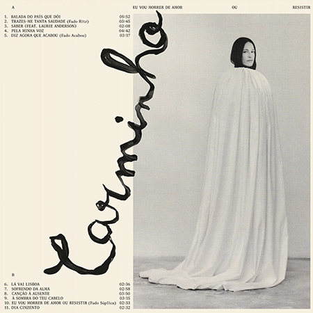 Portada del disco «Eu vou morrer de amor ou resistir» de Carminho.