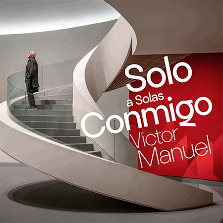 Portada del disco «Solo a solas conmigo» de Víctor Manuel.