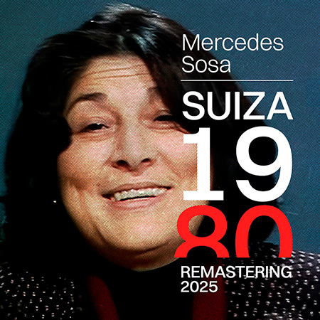 Portada del disco &laquo;Suiza 1980&raquo; de Mercedes Sosa.