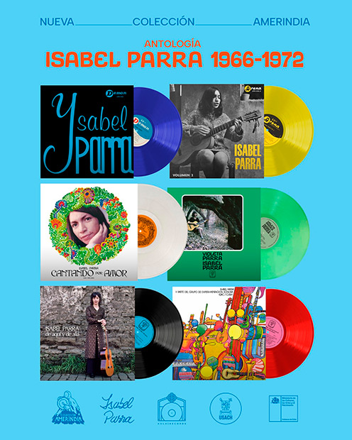 Antolog&iacute;a Isabel Parra: 1966&ndash;1972.