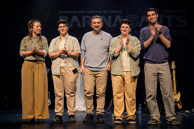Feliu Ventura y su banda. &copy; Xavier Pintanel