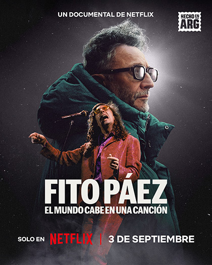 &laquo;Fito P&aacute;ez: el mundo cabe en una canci&oacute;n&raquo;, la pel&iacute;cula documental que se estrena el 3 de septiembre