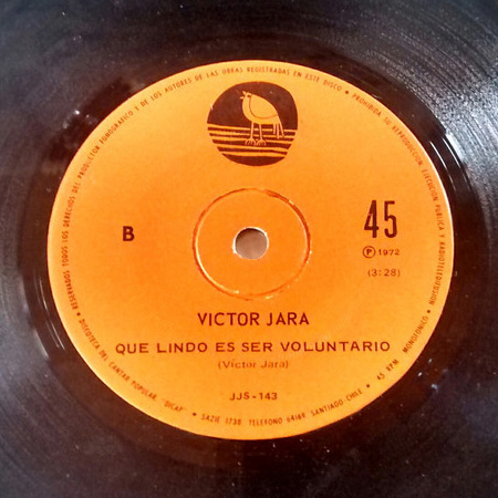 La bala/Qué lindo es ser voluntario (Víctor Jara) [1972]