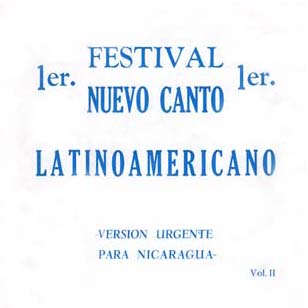 Primer festival Nuevo Canto Latinoamericano Vol 2 (Obra colectiva) [1984]