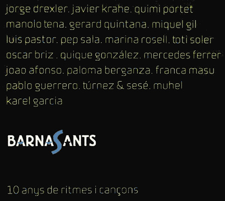 BarnaSants. 10 anys de ritmes i cançons (Obra colectiva) [2005]