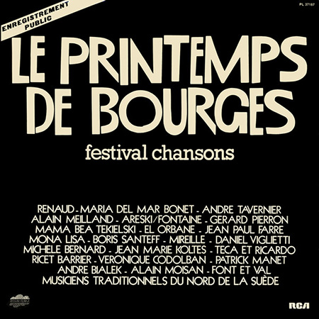 Le Printemps de Bourges (Obra colectiva) [1978]