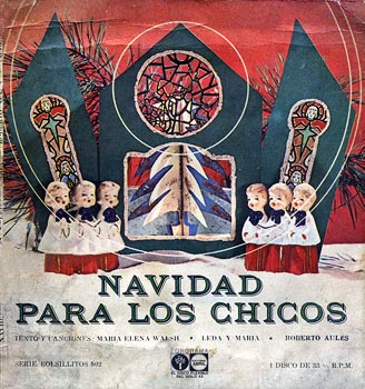 Navidad para los chicos (EP) (Leda y María - Roberto Aulés) [1963]