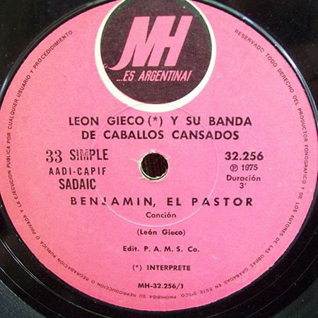 Benjamín el pastor (León Gieco) [1974]