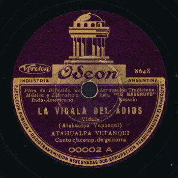 La vidala del adiós (Atahualpa Yupanqui) [1936]