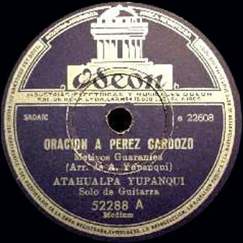 Oración a Pérez Cardoso (Atahualpa Yupanqui) [1957]