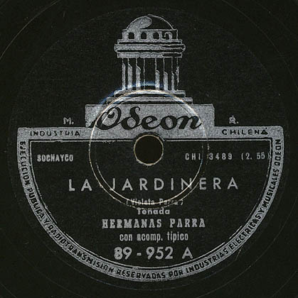 Odeón 89-952 (Hermanas Parra) [1954]