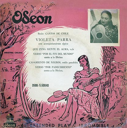 Odeón DSOD/E-50040 (EP) (Violeta Parra) [1955]