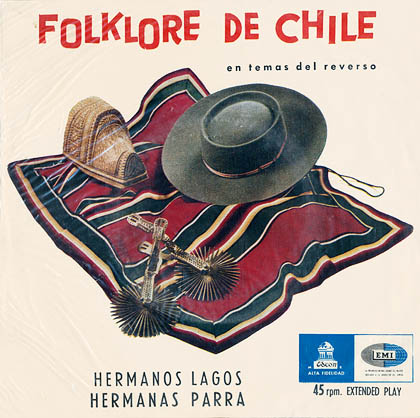 Odeón DSOD/E-50169 (EP) (Hermanas Parra - Hermanos Lagos) [1958]