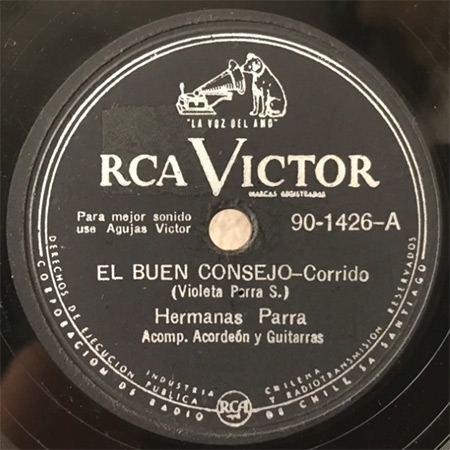 RCA Victor 90-1426 (Hermanas Parra) [1953]