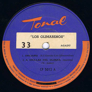 Tonal CP 5012 (EP) (Los Olimareños) [1965]