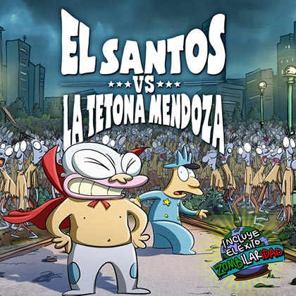 El Santos vs la Tetona Mendoza BSO (Obra colectiva) [2012]