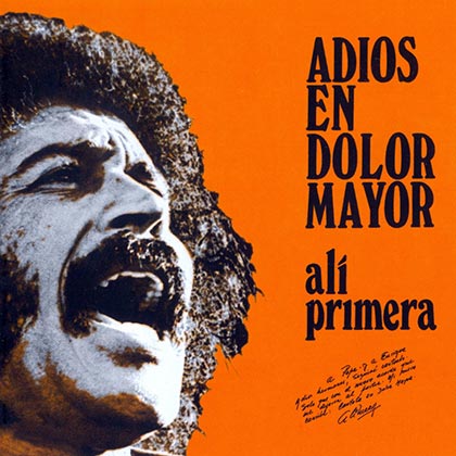 Adiós en dolor mayor (Alí Primera) [1974]