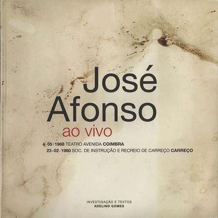 José Afonso ao vivo (José Afonso) [2019]